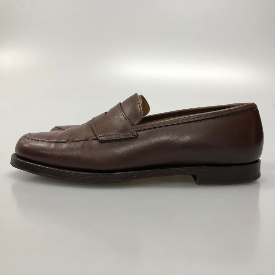 【Crockett&Jones】クロケットアンドジョーンズ  ローファー カーフ ブラウン（茶系） サイズ 6.5 ラスト
