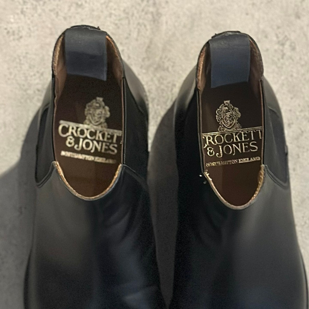 極美品【CROCKETT&JONES】クロケット&ジョーンズ チェルシー3 サイドゴアブーツ カーフ ブラウン サイズ 5.5E 238ラスト
