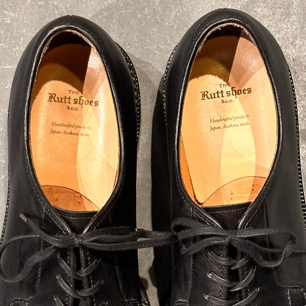 極美品【The Ruttshoes &Co.】ラッドシューズ 109 マイルス プレーン