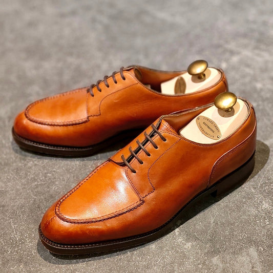 【EDWARD GREEN】エドワードグリーン ドーバー Uチップ カーフ チェスナット サイズ UK5.5E 32ラスト定価￥308,000-