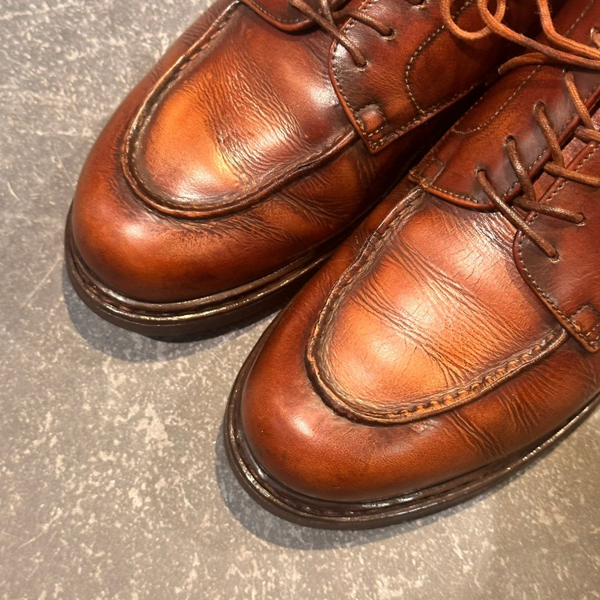 希少【PARABOOT】パラブーツ シャンボード Uチップ デカタグ カーフ
