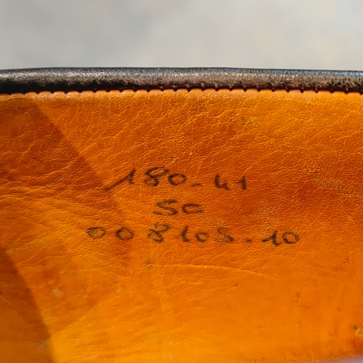 希少 【J.M.WESTON 】ジェイエムウエストン180 シグニチャーローファー リザード 旧旧旧ロゴ ブラック サイズUK5C 41ラスト 参考定価￥363,000-