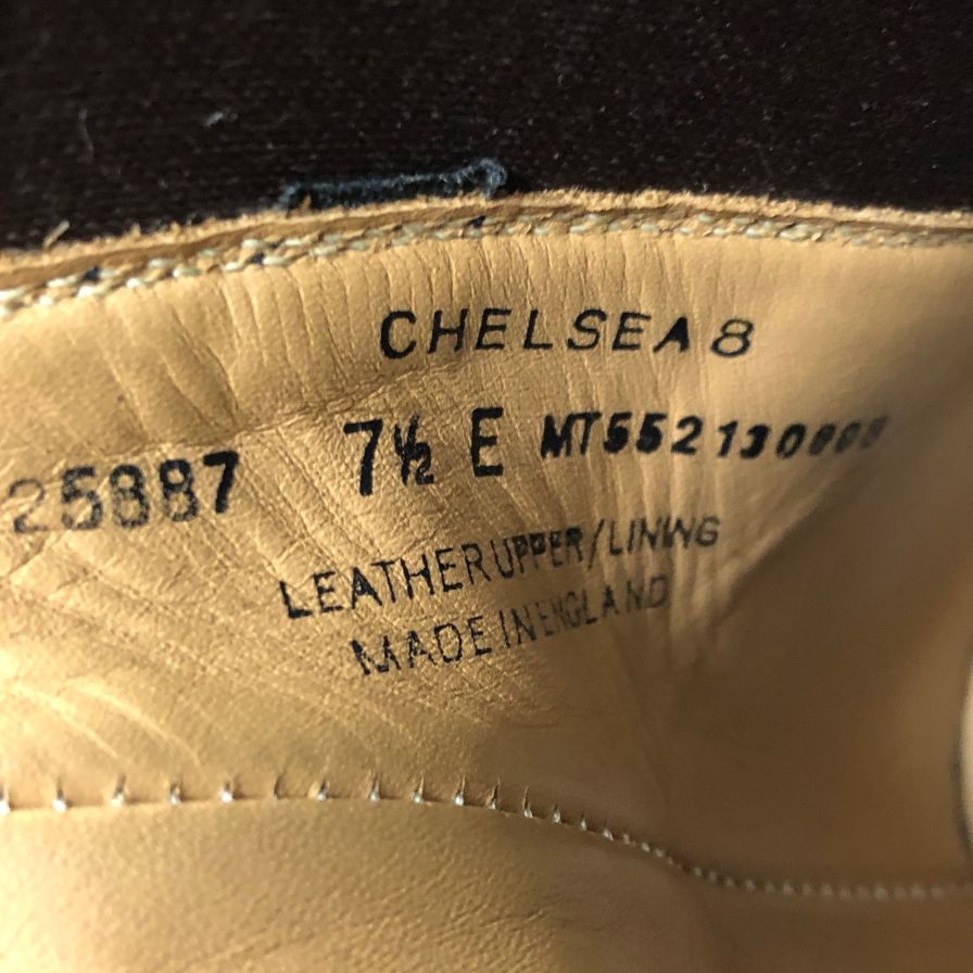 【Crockett&Jones】クロケット＆ジョーンズ  スエードシューズ スエード ブラック（黒） サイズ 7.5 ラスト