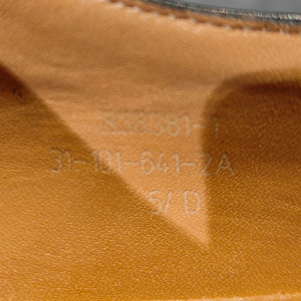 極美品 【J.M.WESTON】ジェイエムウエストン 641 ゴルフ Uチップ ボックスカーフ ブラック サイズ UK5.5D 31ラスト 参考定価￥176,000-