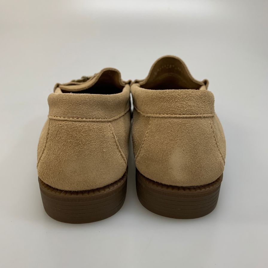 【G.H.Bass&Co.】ジーエイチバス  ローファー スエード ベージュ サイズ 9 ラスト
