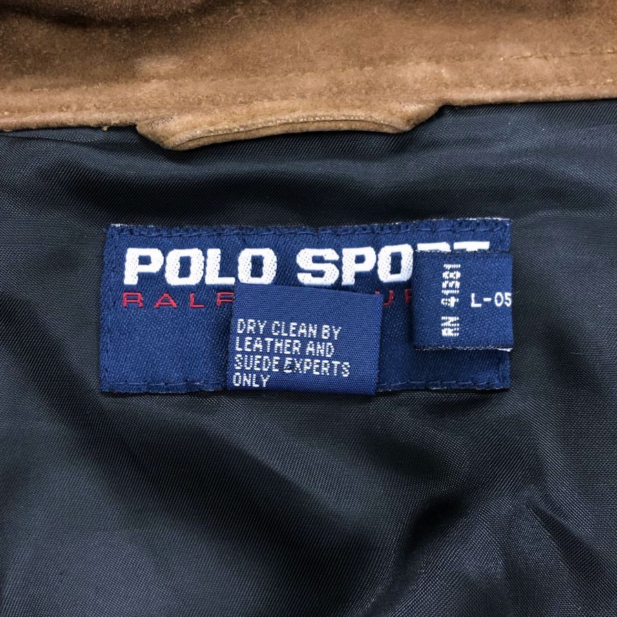 【Polo Ralph Lauren】ポロ ラルフローレン レザージャケット  サイズ