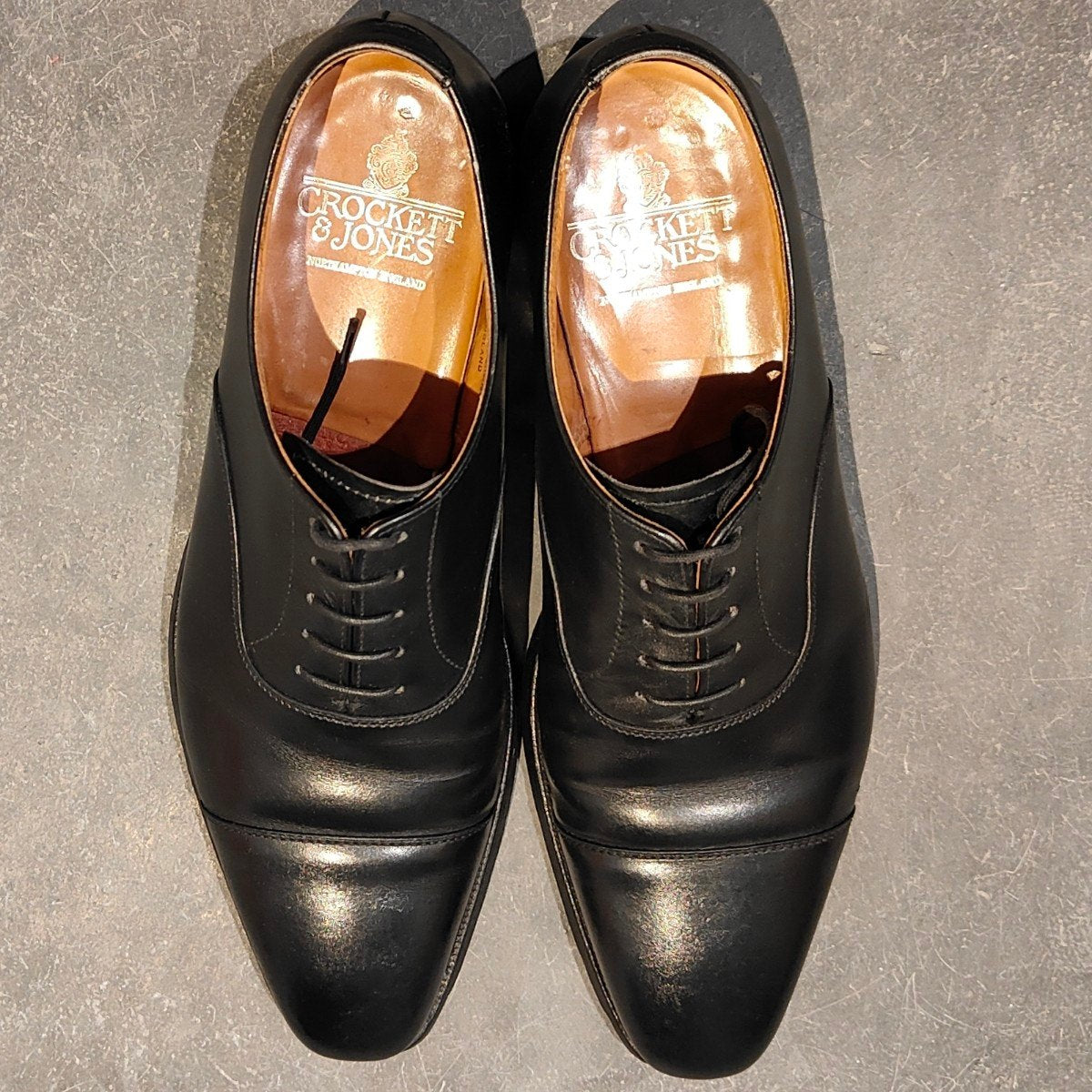 CROCKETT & JONES】クロケット&ジョーンズ ハラム ストレートチップ