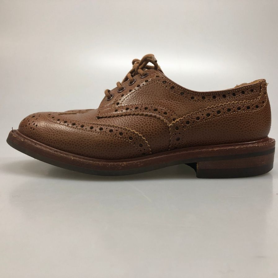【Tricker's】トリッカーズ  バートン レザーシューズ グレインレザー ブラウン（茶系） サイズ 6.5 ラスト