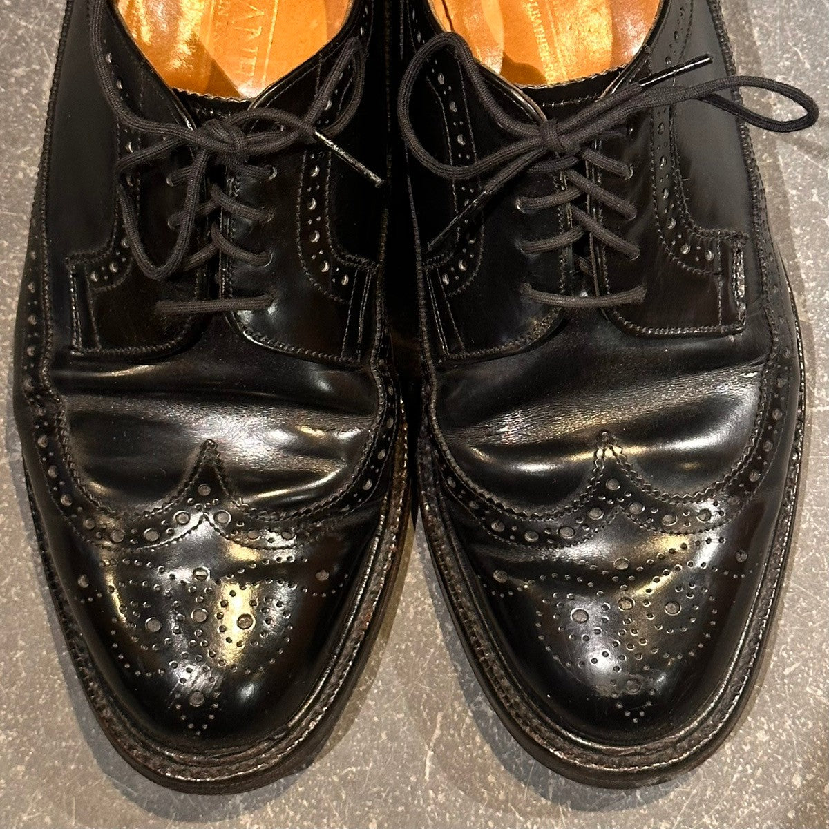 JOSEPH CHEANEY】ジョセフチーニー ユーストン ウイングチップ ガラス