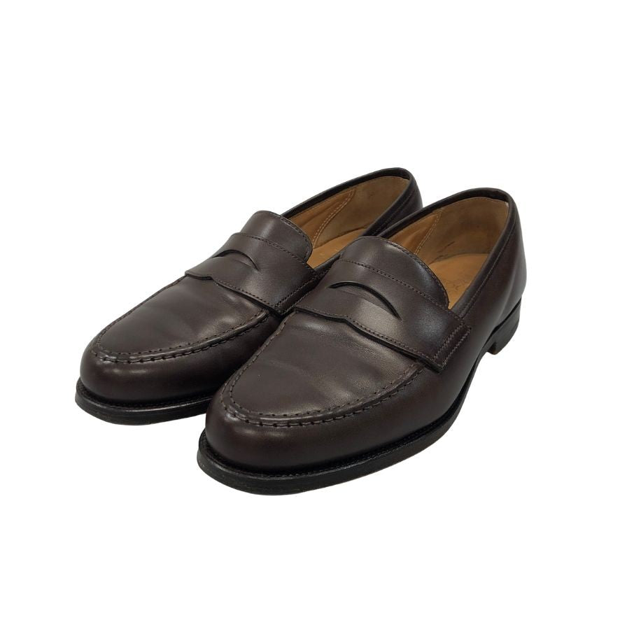 【CROCKETT&JONES】クロケット&ジョーンズ  ローファー  ブラウン（茶系） サイズ 7E ラスト