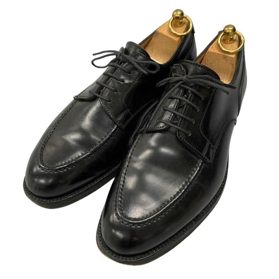 【CROCKETT&JONES】クロケット&ジョーンズ  ビジネスシューズ コードバン ブラック（黒） サイズ 7 ラスト