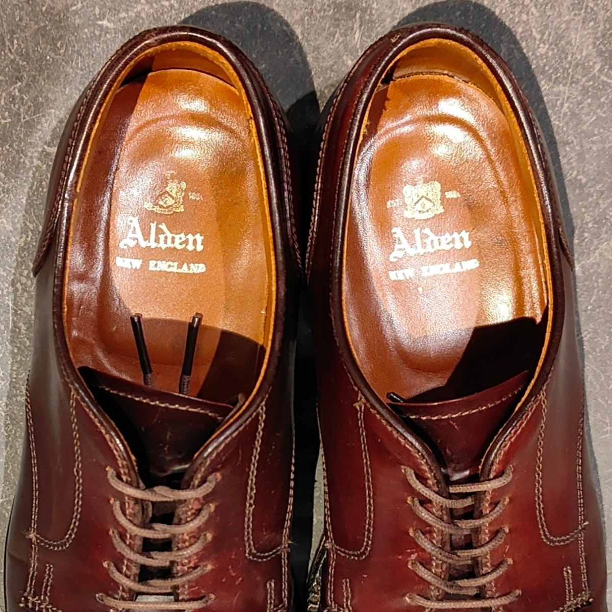 ALDEN】オールデン 2160 ストレートチップダービー コードバン ダーク