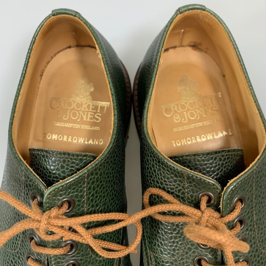 【値下げ】クロケットジョーンズ　TOMORROWLAND別注 CROCKETT&JONES】クロケット＆ジョーンズ トゥモローランド別注 レザー