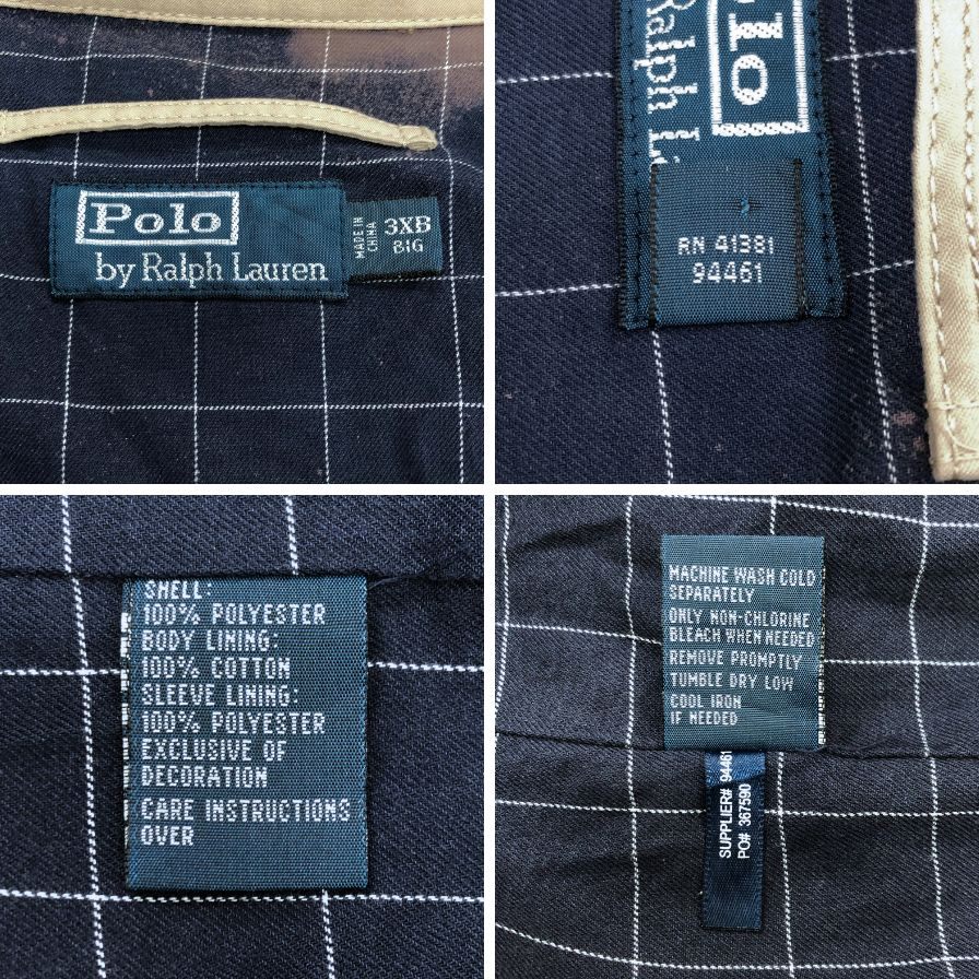 【Polo Ralph Lauren】ポロ ラルフローレン ブルゾン  サイズ