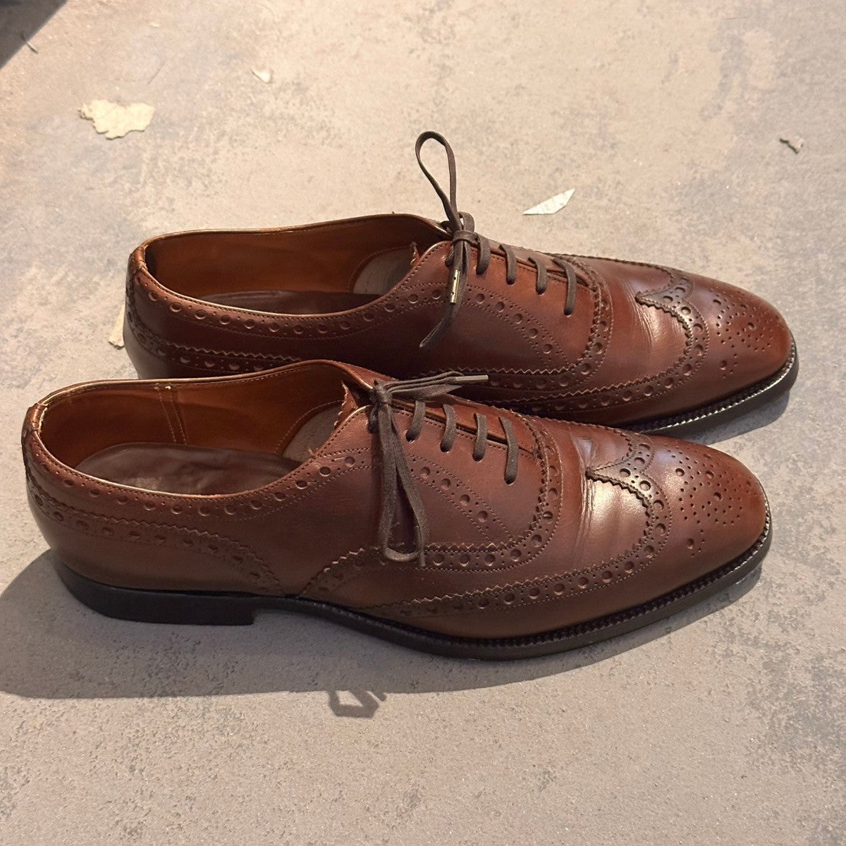 希少【Church's】チャーチ チェットウインド 3都市 カーフ ブラウン サイズUK75F 73ラスト