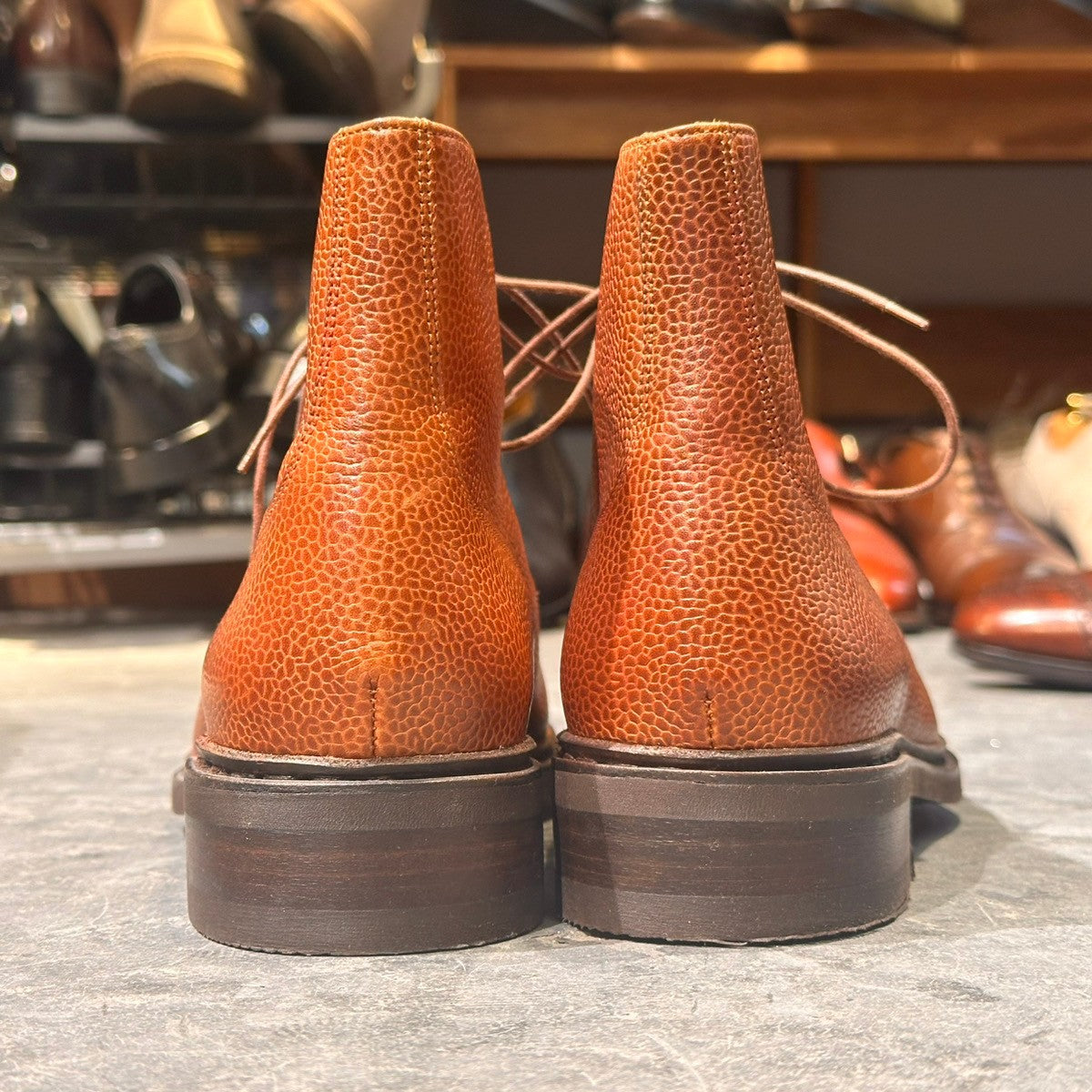 使用数回【PARABOOT】パラブーツ セリニャン Uチップ グレインレザー