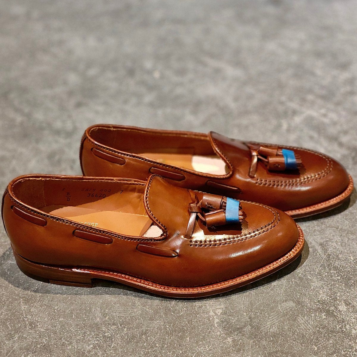 希少 新品未使用 【ALDEN】オールデン オールデンショップサンフランシスコ別注 36620 タッセルローファー コードバン ラベロ サイズ US8D アバディーンラスト