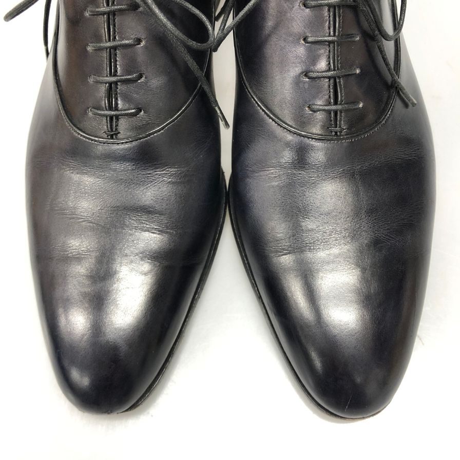 Berluti】ベルルッティ ビジネスシューズ カーフ ネイビー サイズ UK8