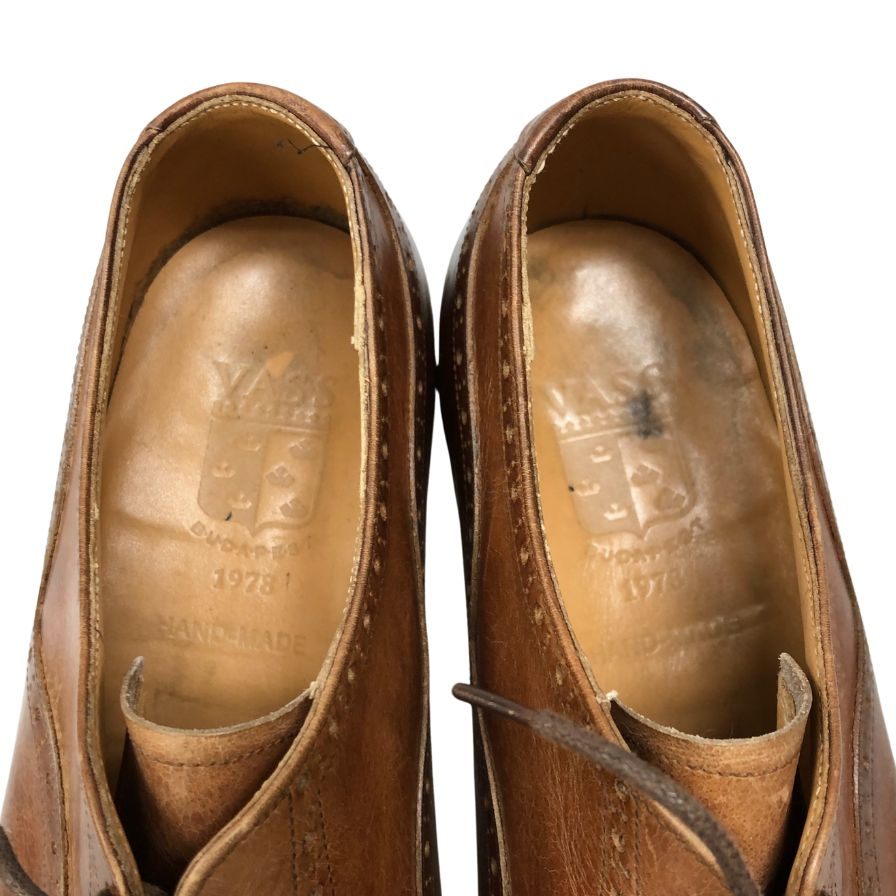 【Vass Shoes】ヴァーシュ  ビジネスシューズ  ブラウン（茶系） サイズ EU40.5 25~25.5 ラスト