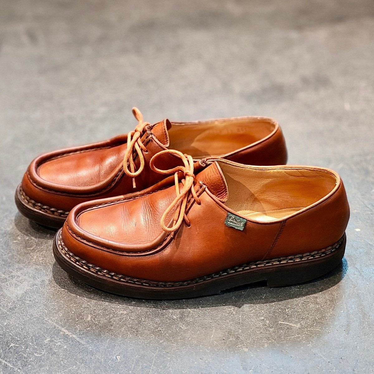 【Paraboot】パラブーツ ミカエル チロリアン リスレザー マロン サイズ41 参考定価￥94,600-