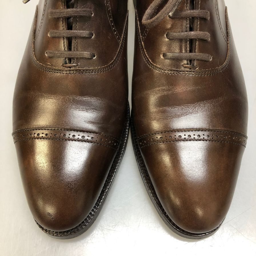 【JOHN LOBB】ジョンロブ  ビジネスシューズ カーフ ブラウン（茶系） サイズ 6.5 ラスト