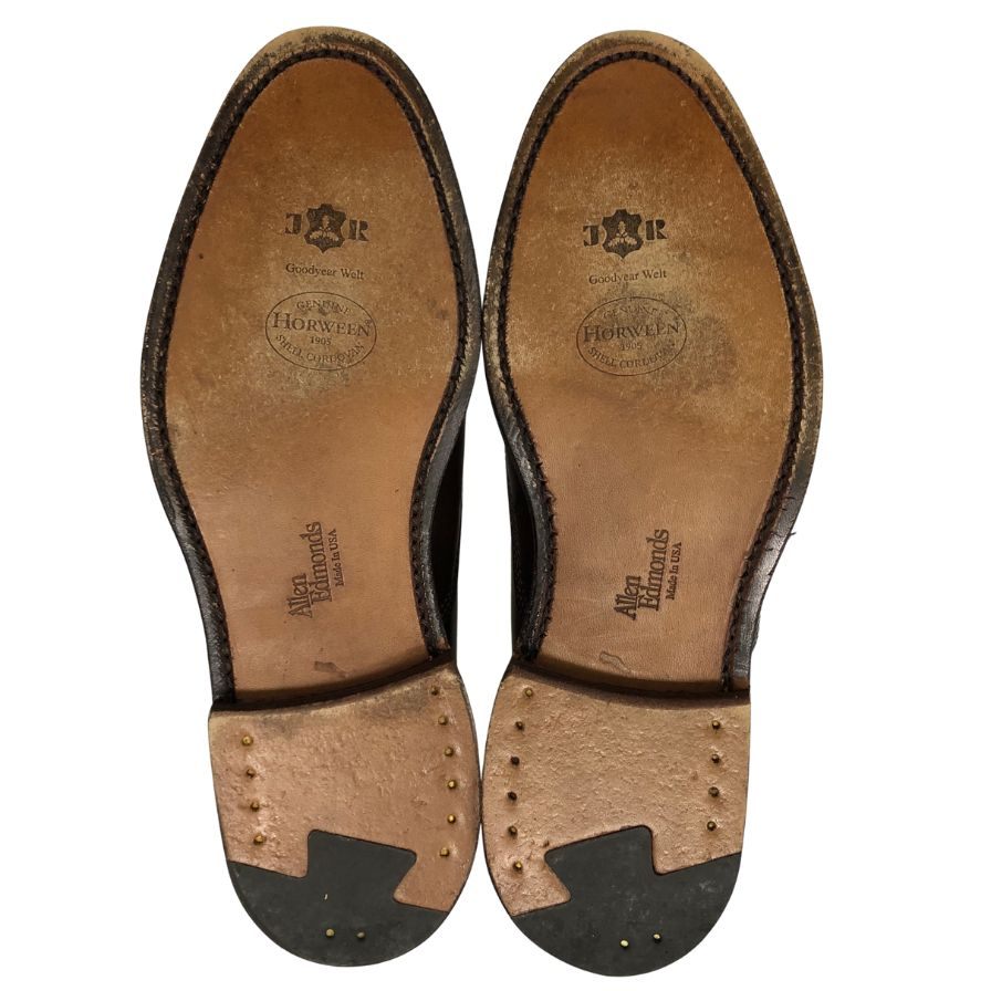 【Allen Edmonds】アレンエドモンズ 5925 ビジネスシューズ コードバン ブラウン（茶系） サイズ UK7 ラスト