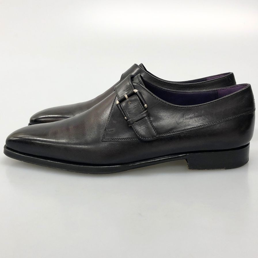 【Berluti】ベルルッティ  ビジネスシューズ カーフ パープル（紫） サイズ UK7 ラスト