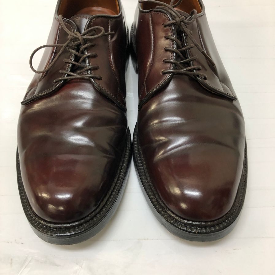 【Alden】オールデン レザーシューズ プレーントゥ 990 2A21 021 5 メンズ サイズ 8ハーフ Alden