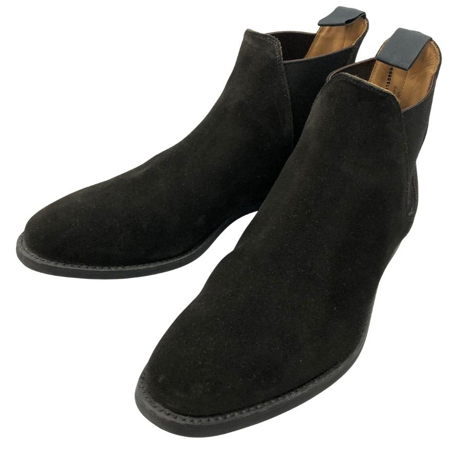 【Crockett&Jones】クロケット＆ジョーンズ  スエードシューズ スエード ブラック（黒） サイズ 7.5 ラスト