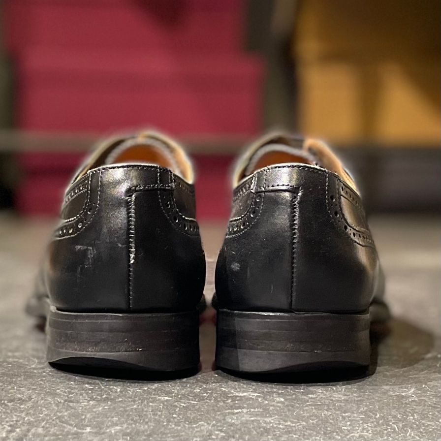 【CROCKETT&JONES】CROCKETT&JONES  ウエストボーン カーフ ブラック サイズ UK7E