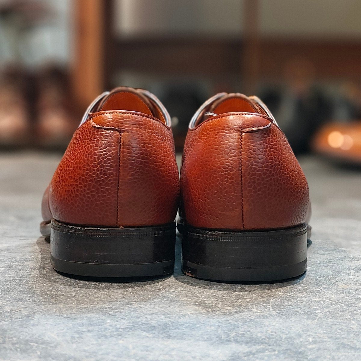 希少 新品未使用 【EDWARD GREEN】エドワードグリーン MADEBYロゴ旧