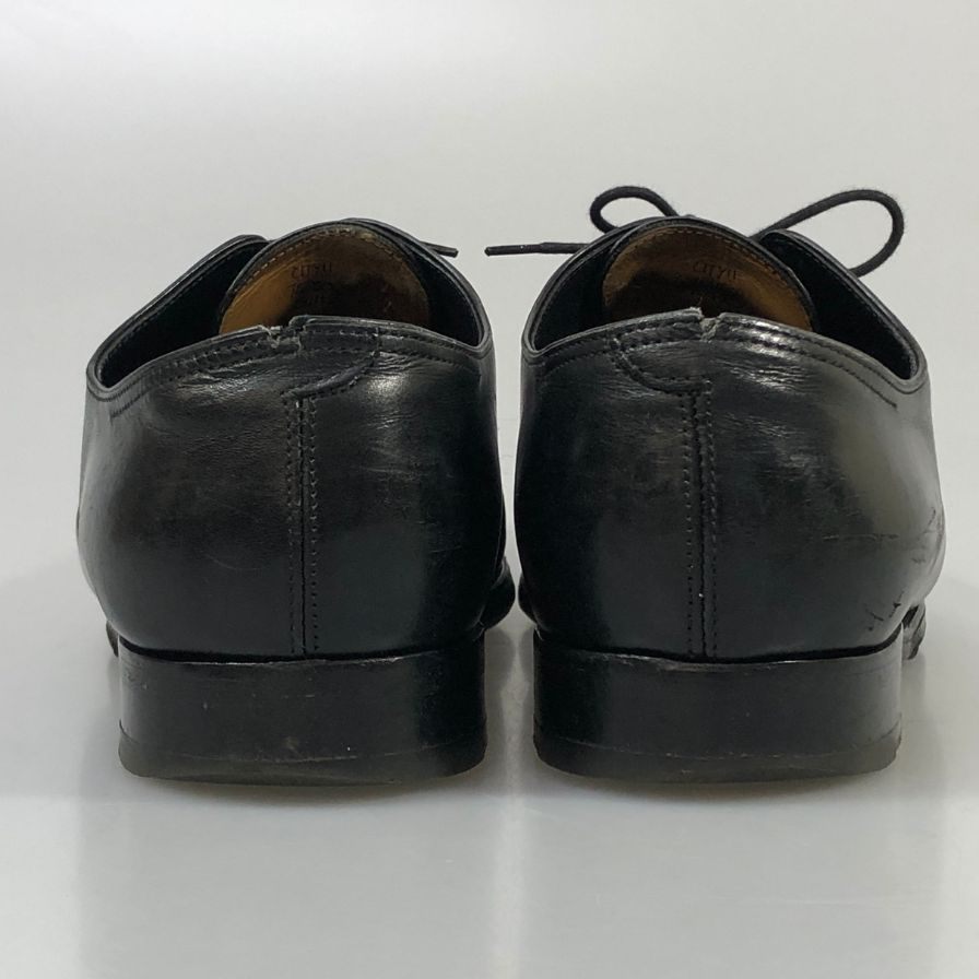 【オンライン限定】【JOHN LOBB】ジョンロブ レザーシューズ ストレートチップ シティ2 7000ラスト カーフ メンズ ブラック サイズUK7E