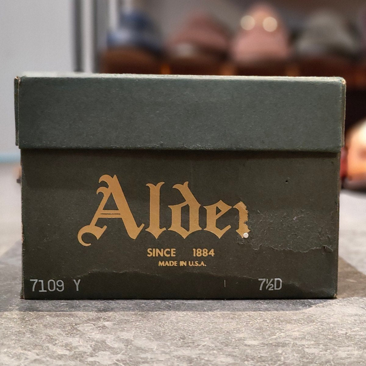希少【ALDEN】オールデン 7109UY ships別注 20th Anniversary ペニーローファー アンラインド コードバン ブラック サイズ US7.5D バンラスト