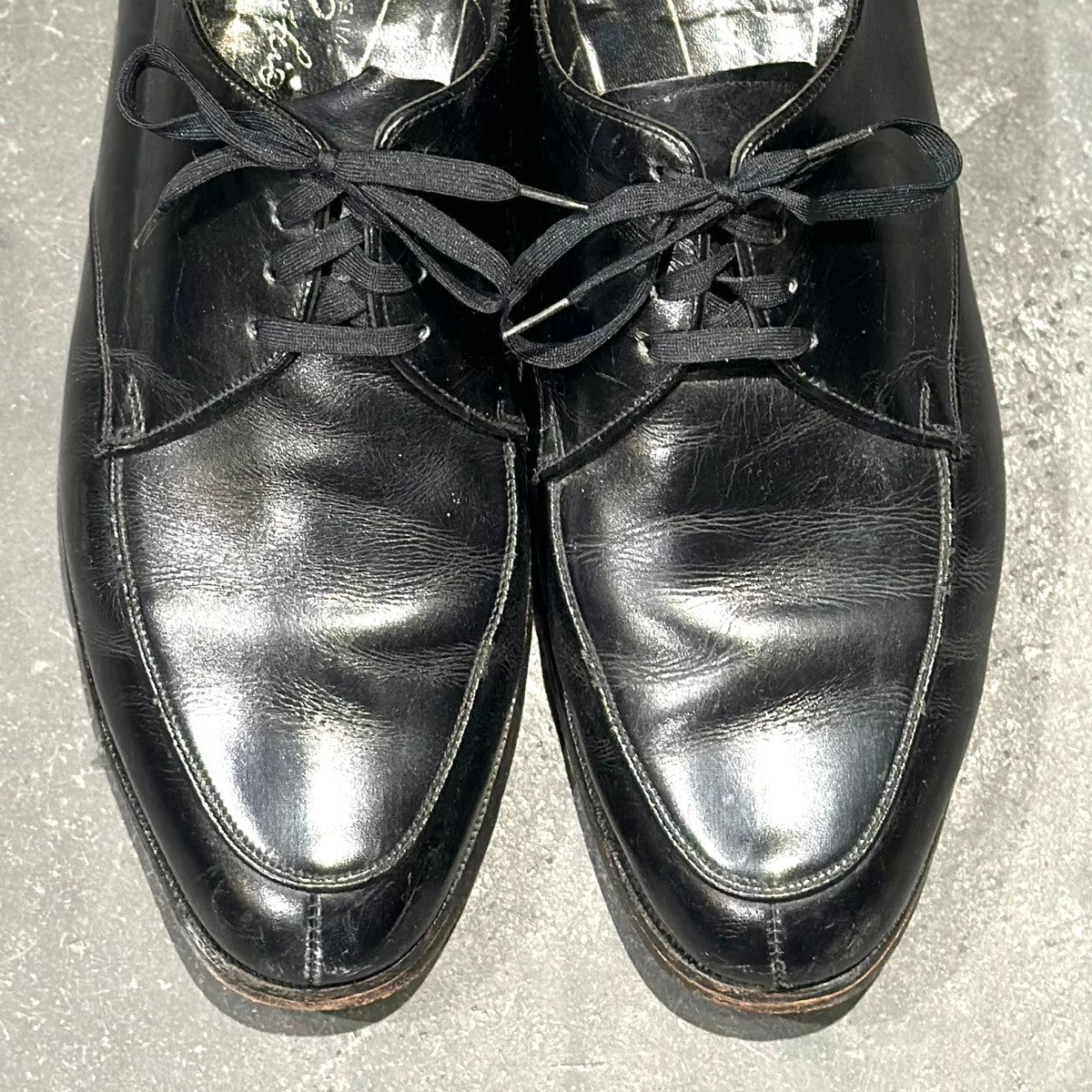 【FLORSHEIM】フローシャイム Uチップ カーフ 20623 カーフ ブラック サイズ 9.5D