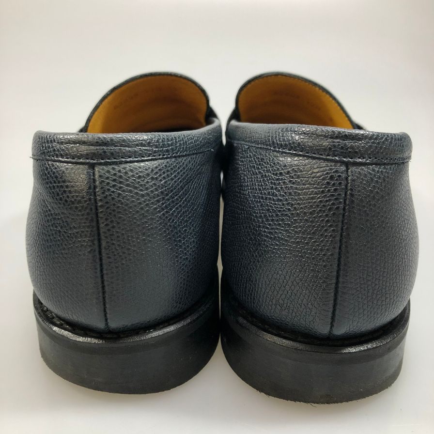 【Paraboot】パラブーツ  ローファー カーフ ネイビー（紺） サイズ UK8 ラスト