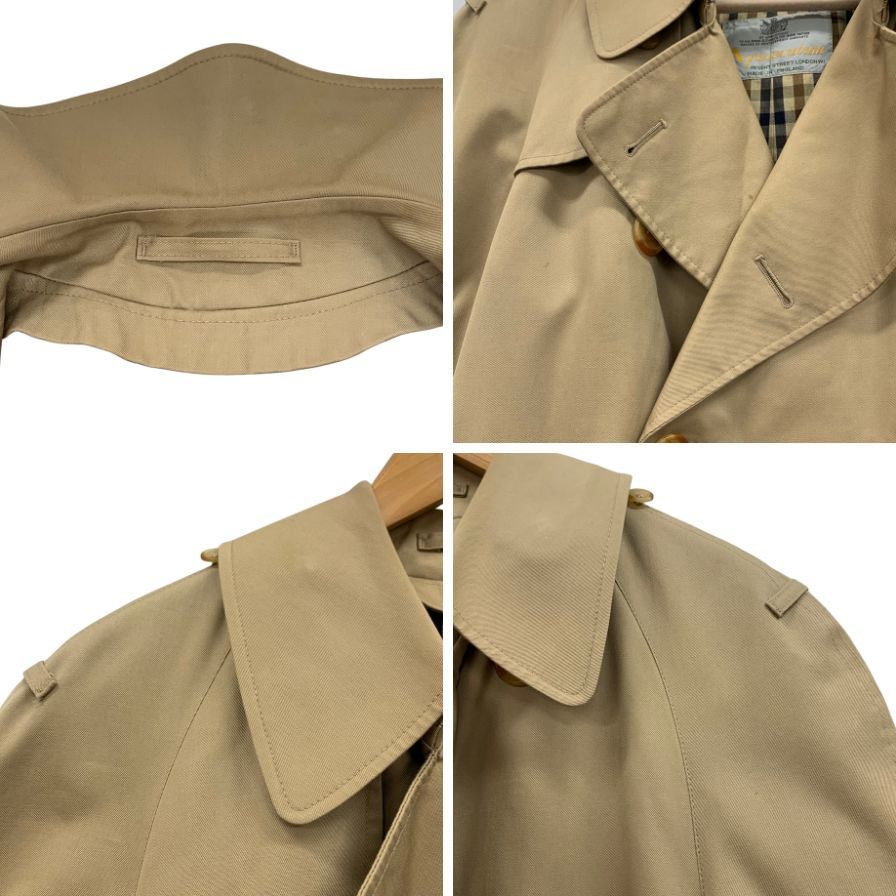 Aquascutum】アクアスキュータム トレンチコート サイズ – LASTLAB