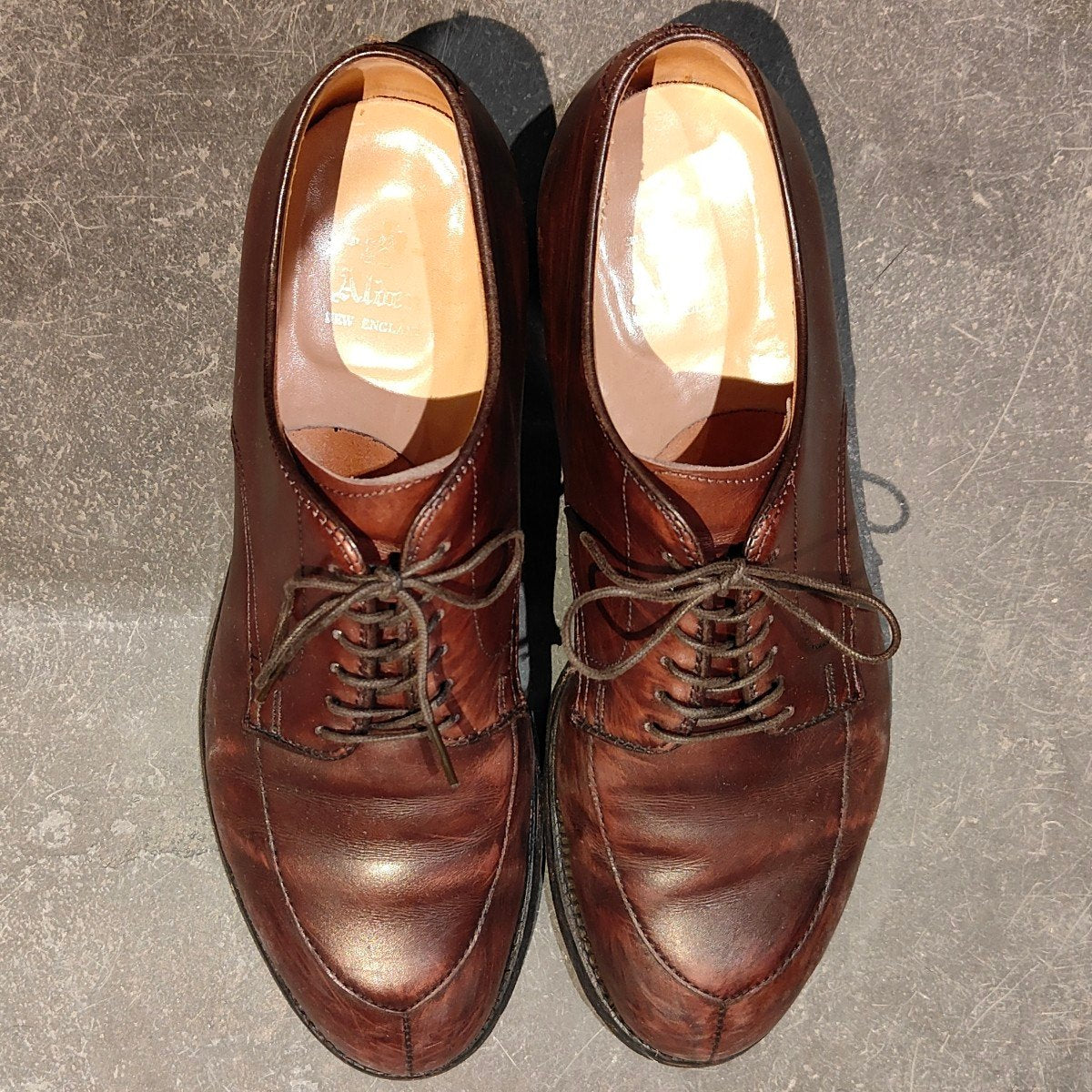 ALDEN】オールデン 54441 Vチップ カーフ ブラウン サイズUS8.5D