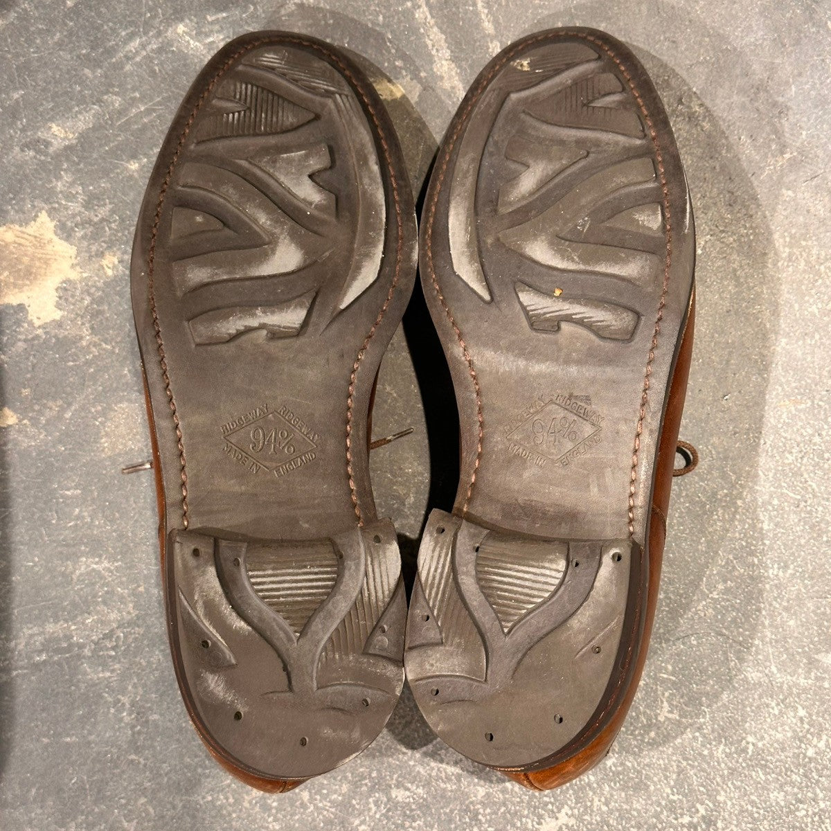 【CROCKETT&JONES】クロケット&ジョーンズ モールトン Uチップ カーフ ブラウン サイズUK8.5E