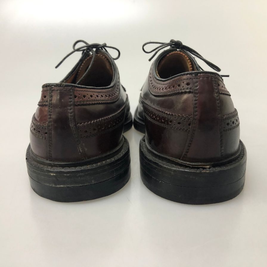 【FLORSHEIM】フローシャイム レザーシューズ LWB ケンム―ル インペリアル コードバン バーガンディ メンズ サイズ9.5EEE