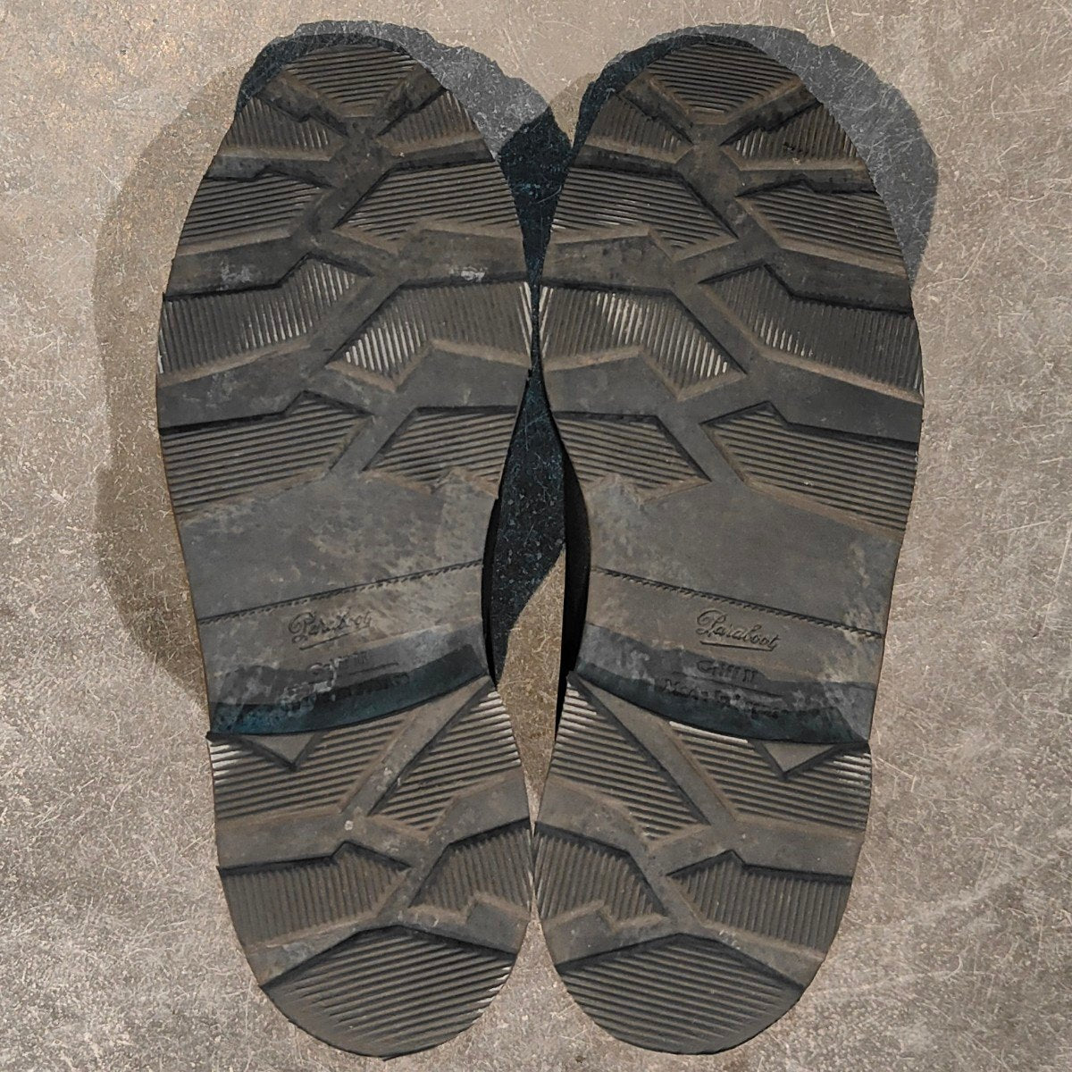 美品【Paraboot】パラブーツ マネージ サイドゴアブーツ リスレザー ブラック サイズUK5 参考定価￥103,400-