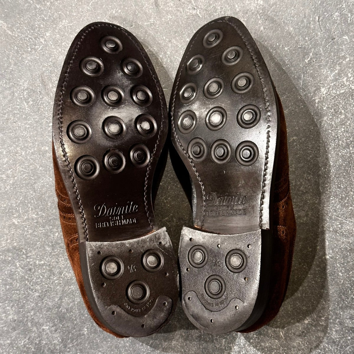 【CROCKETT&JONES】クロケット＆ジョーンズ カーディフ ウイングチップ スエード ブラウンサイズUK7.5E