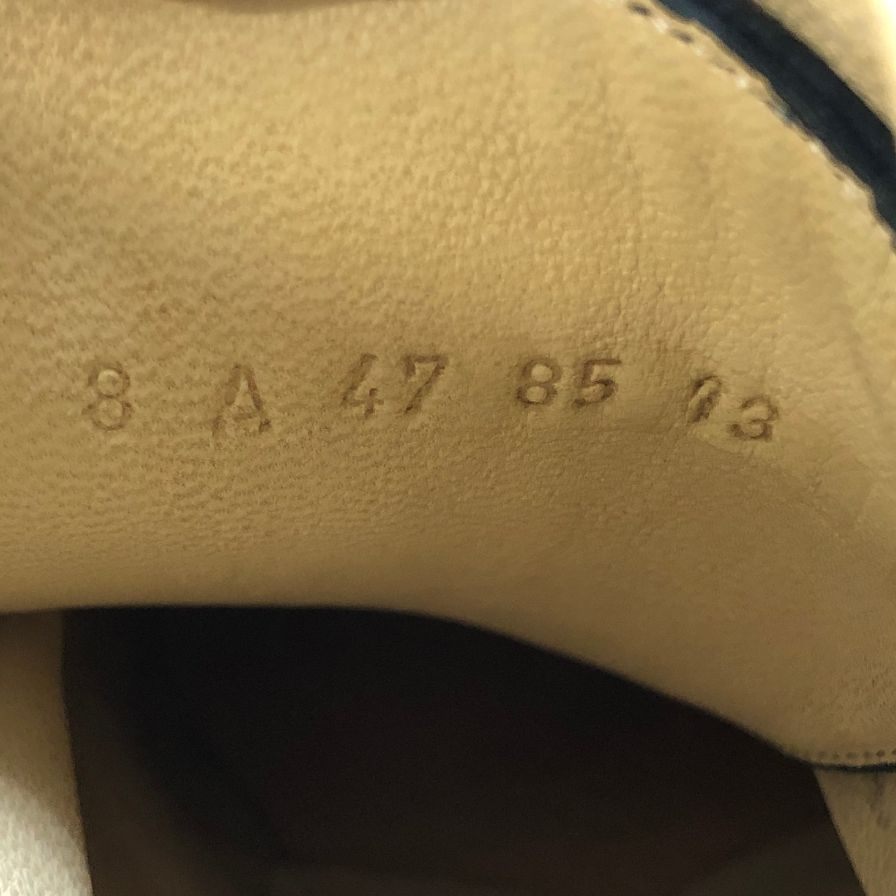 【PARABOOT】パラブーツ  ブーツ リスレザー ネイビー（紺） サイズ 8 ラスト