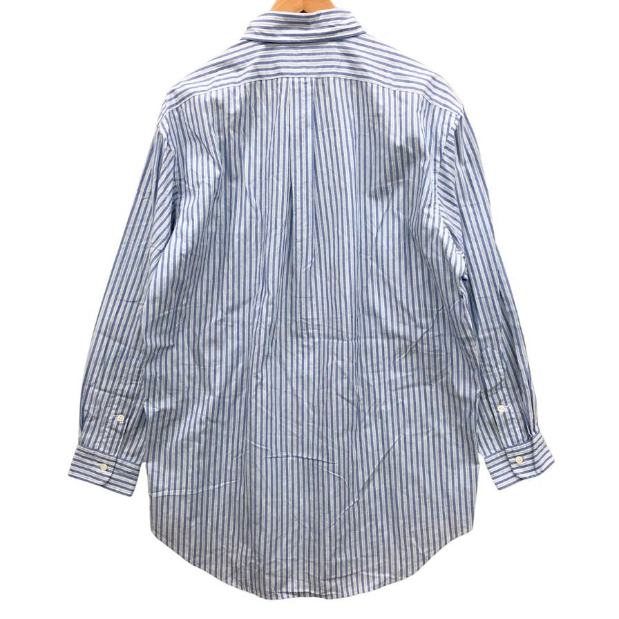 L ] Polo by Ralph Lauren 90's CUSTOM FIT Stripe Shirt ラルフ