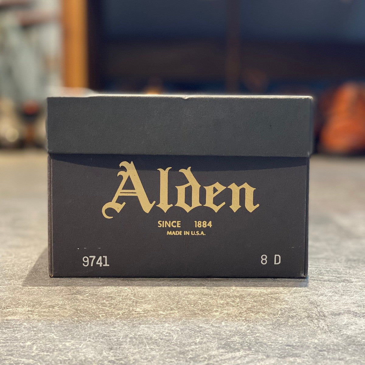 【ALDEN】オールデン ウイングチップ 9741 コードバン ブラック サイズ US8D ラスト