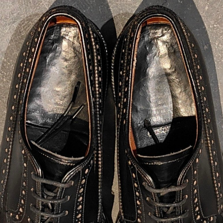 【Church's】チャーチ 3都市 グラフトン ウイングチップ ブックバインダーカーフ ブラック サイズ UK60E 73ラスト