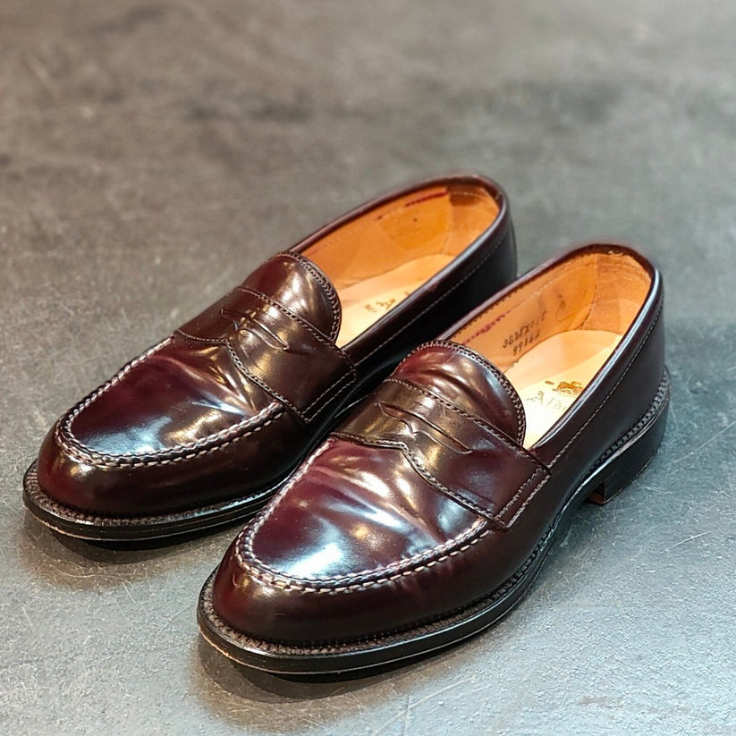 ALDEN オールデン 明 フルサドル ローファー 686 茶色 10 1/2