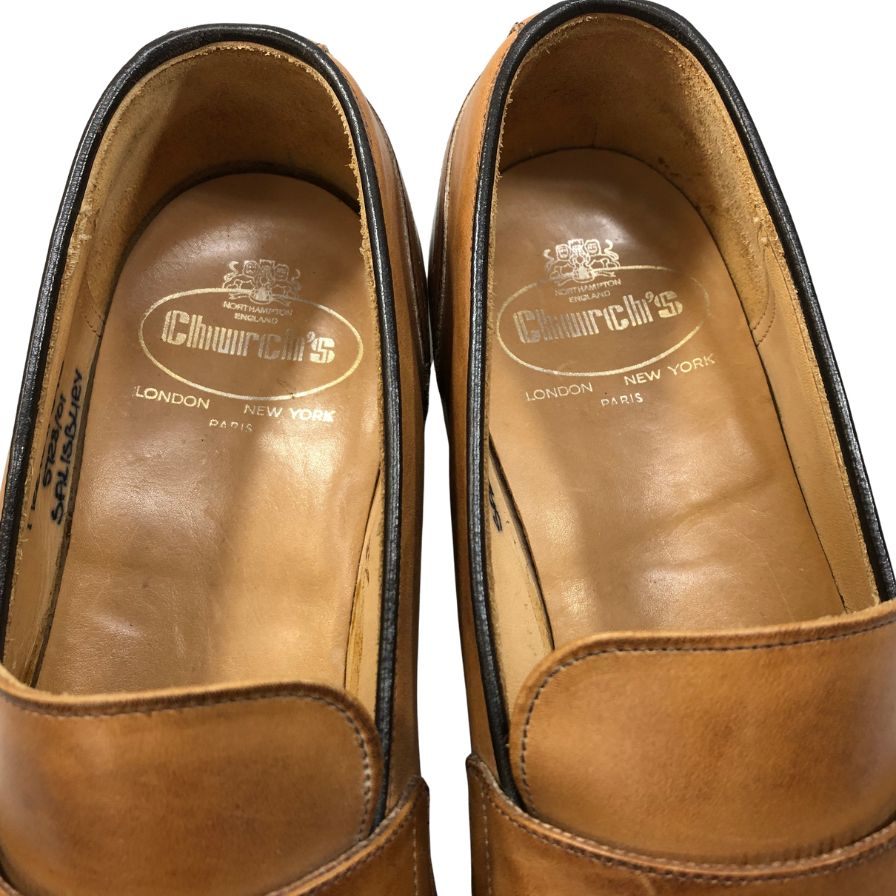 【Church's】チャーチ ローファー ソールズベリー ブラウン メンズ サイズ85G SALISBURY