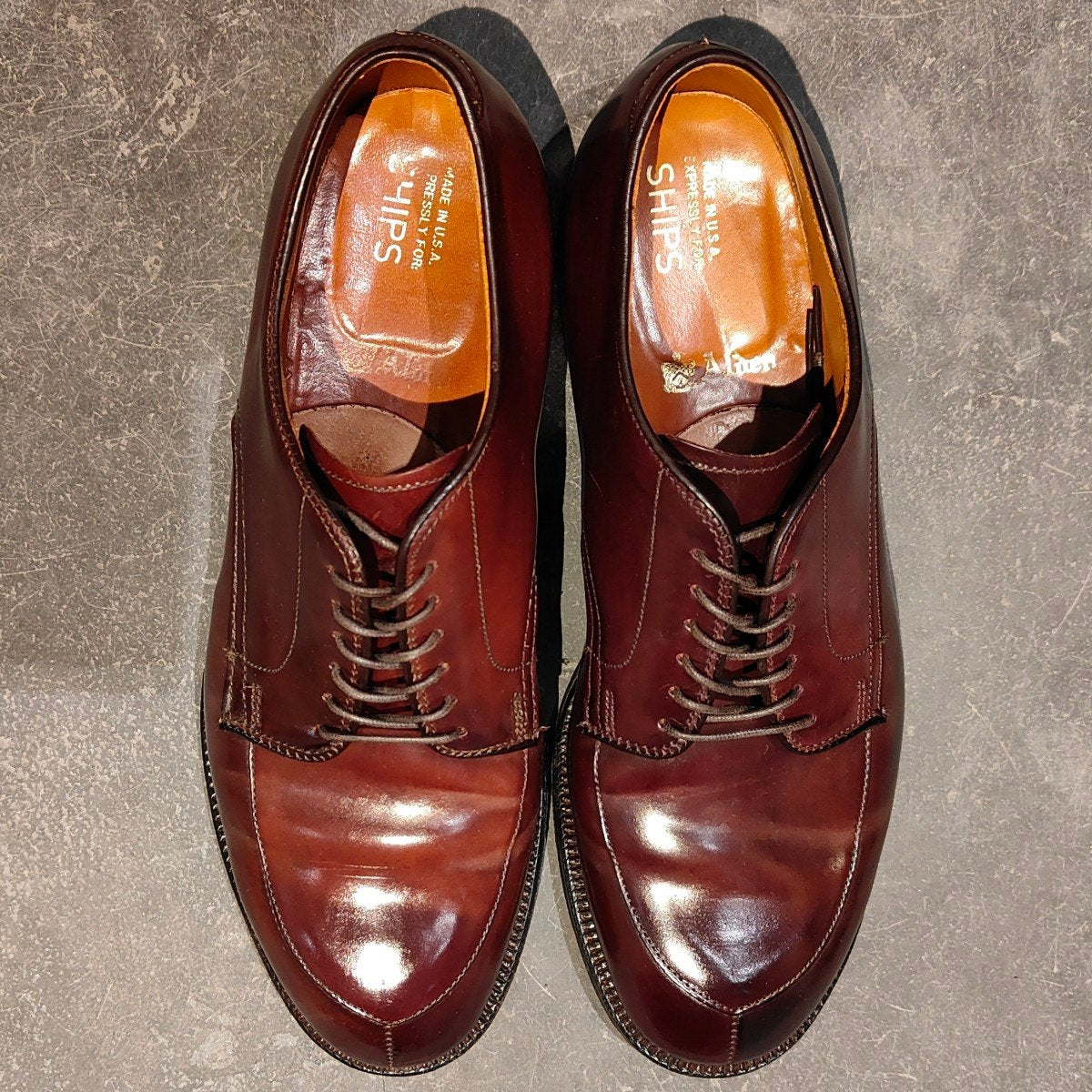 ALDEN】オールデン 54321 Vチップ コードバン ダークバーガンディ US8D