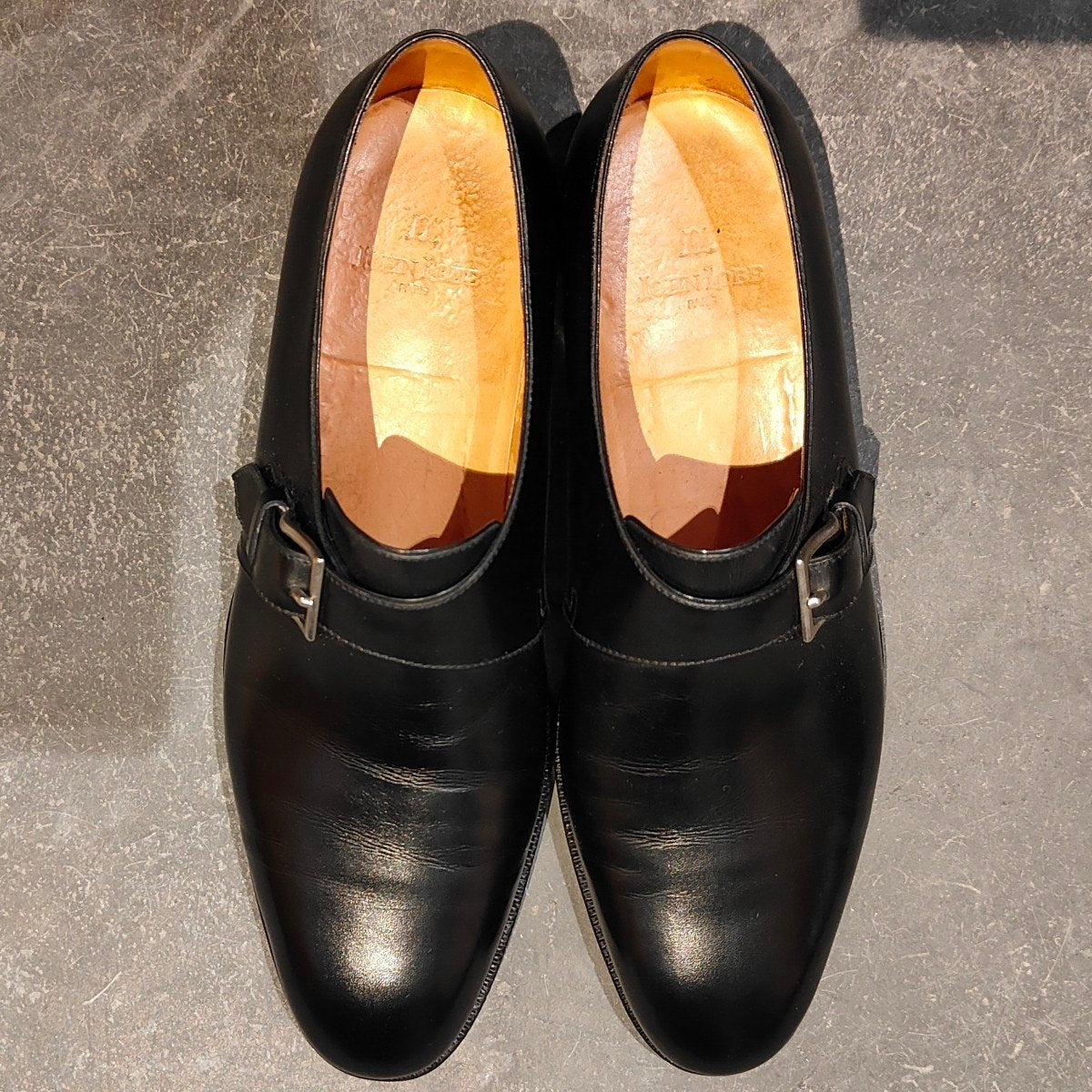 希少 使用数回【JOHN LOBB】ジョンロブ マッタ 旧ボノーラ製 シングル