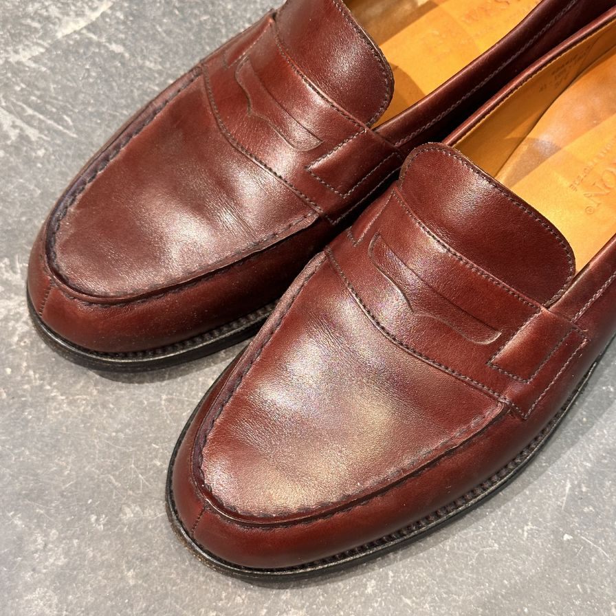 【J.M.WESTON】ジェイエムウエストン 180 ローファー カーフ ブラウン（茶系） サイズ UK5.5C ラスト